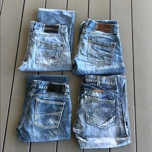 Set of 4 Men’s Jeans(Rock&Roll Denim, R47, B.Tuff)